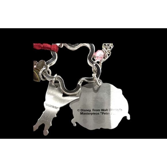 252A. Disney Sterling Silver Keychain Tinkerbell NWT - Picture 2 of 4